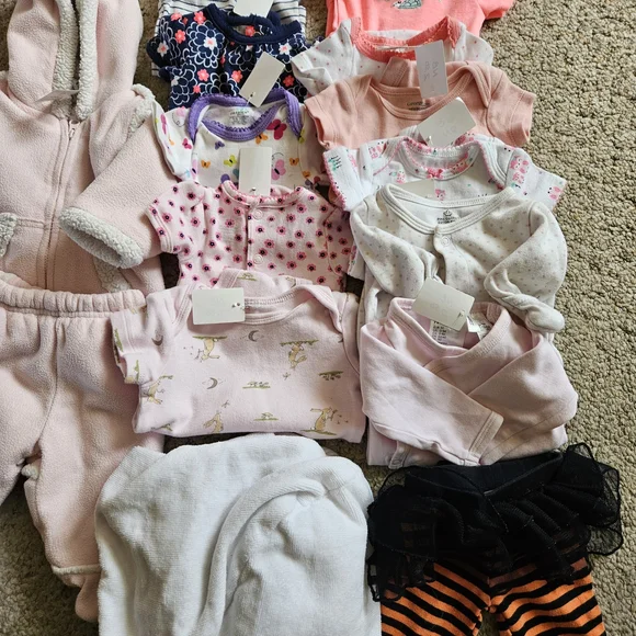 Pink Kids One Piece - Picture 3 of 3